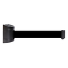 Queue Solutions WallPro 300, Black, 10' Black/White THIS LINE IS CLOSED Belt WP300B-BWLC100
